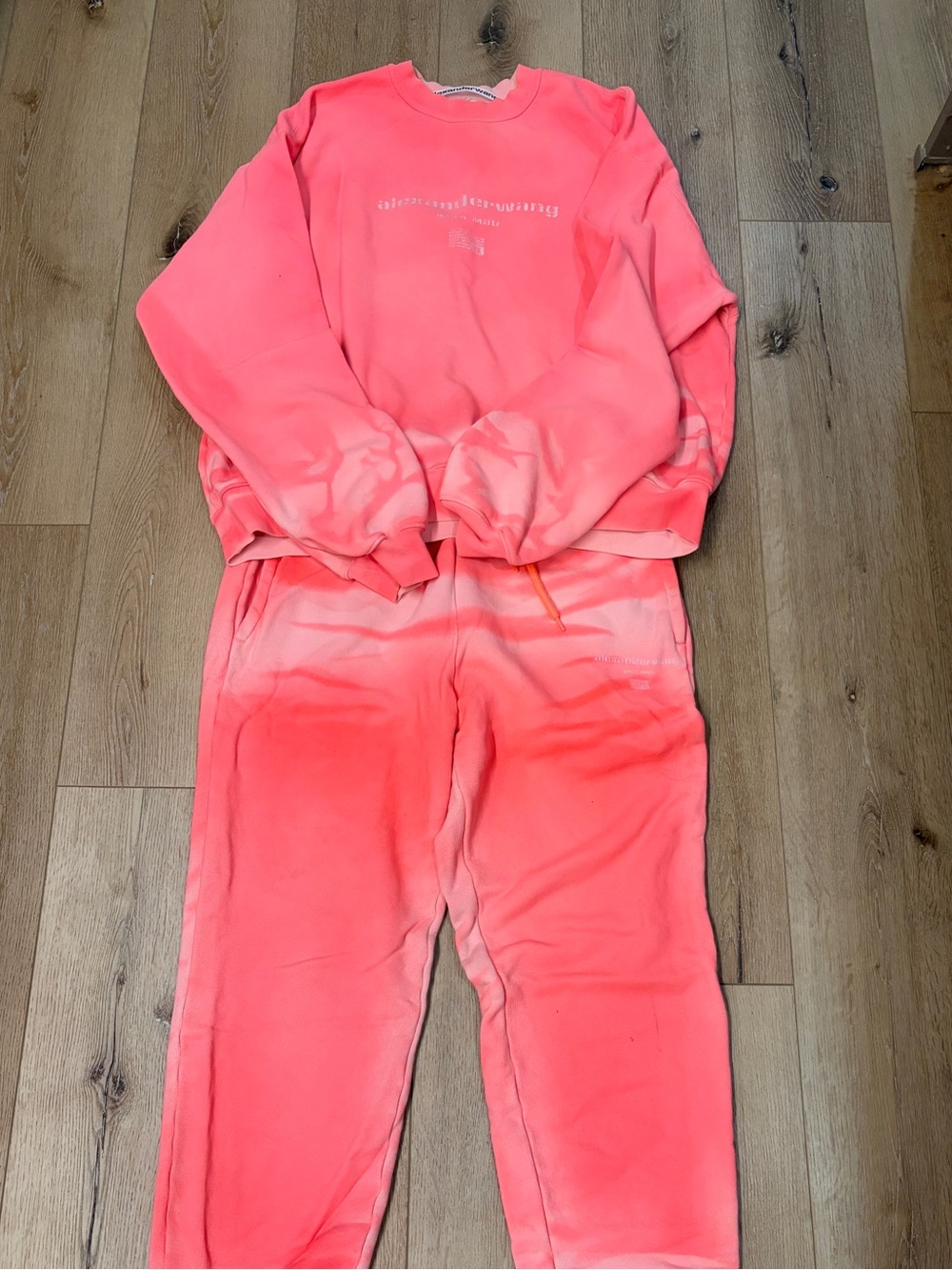 Alexander Wang Cotton Tie Dye Set S/M